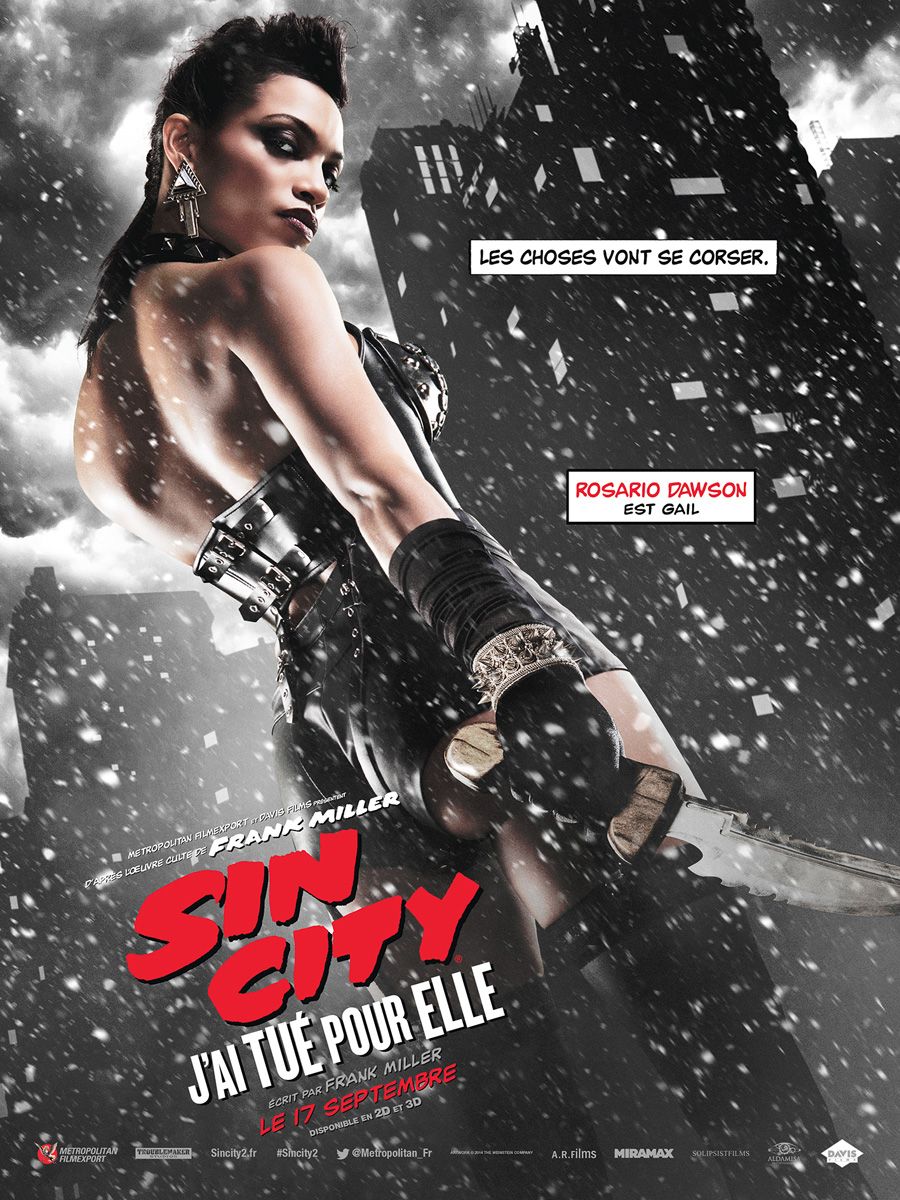 Sin City J Ai Tué Pour Elle Affiche du film Sin City : j'ai tué pour elle - Affiche 16 sur 23