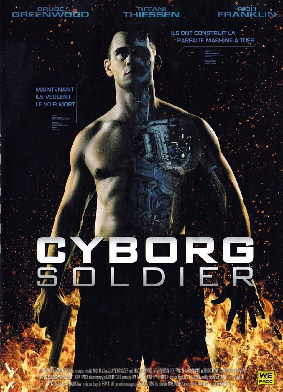 Affiche du film Cyborg Soldier - Affiche 2 sur 2 - AlloCiné