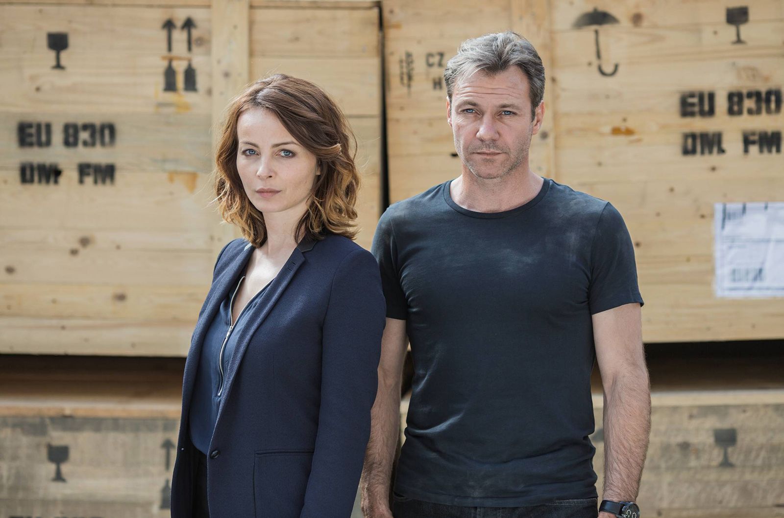 Films Et Séries Tv Avec Delphine Chanéac Le Transporteur - la série : Photo Chris Vance, Delphine Chanéac - 23