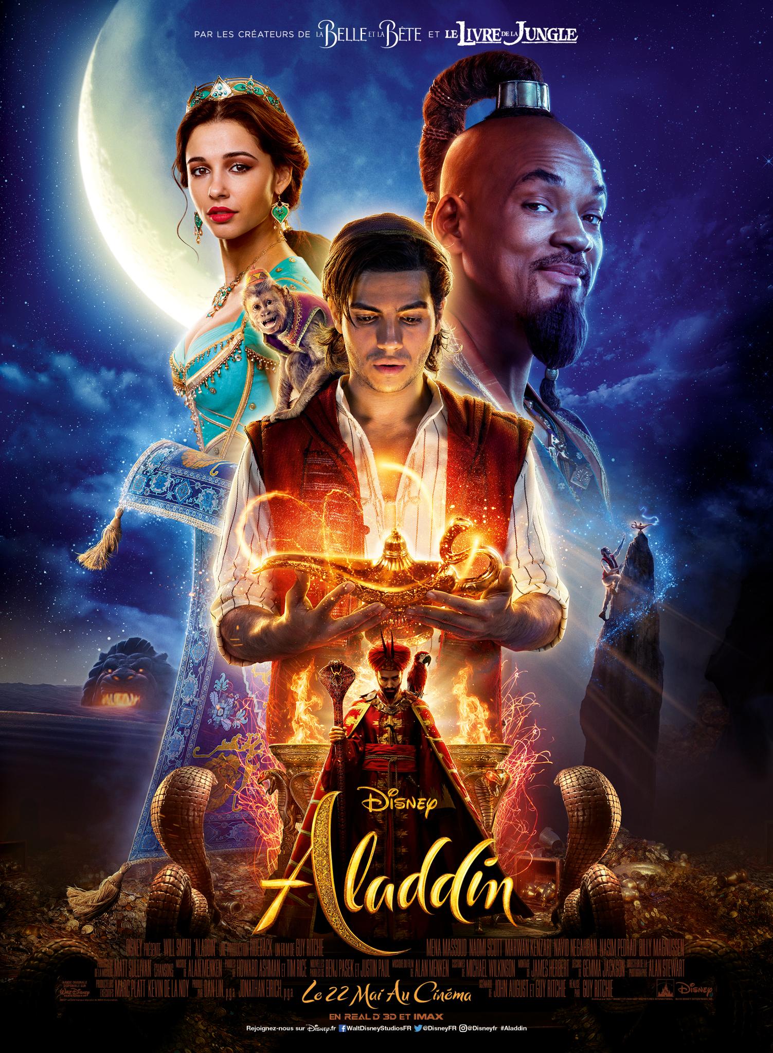 Résultat de recherche d'images pour "Aladdin Guy Ritchie affiche"