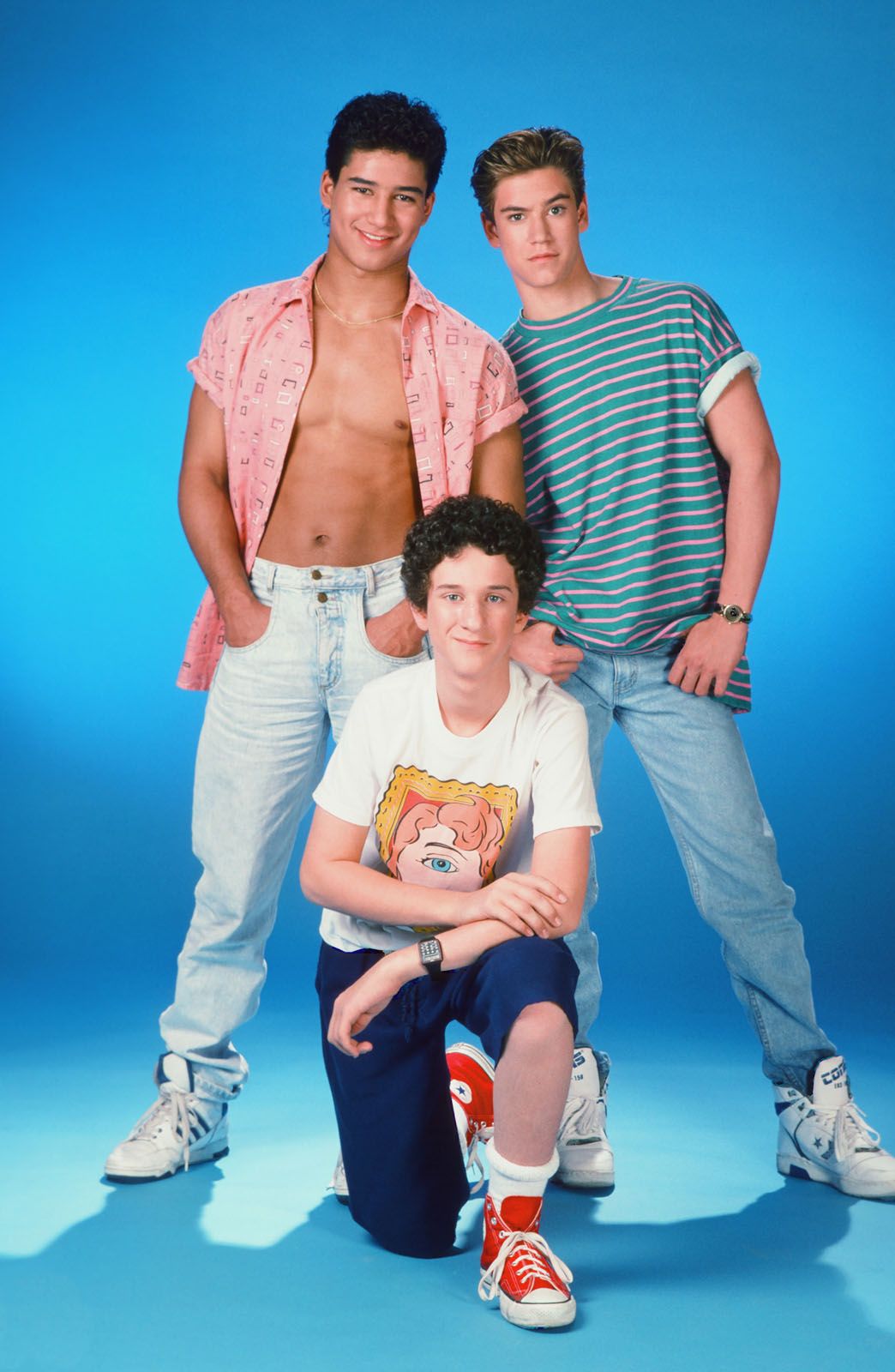 Sauvés par le gong 1989 Photo Dustin Diamond Mark Paul Gosselaar