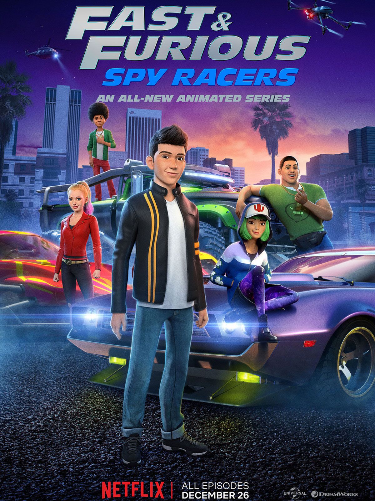 Dans Quel Ordre Regarder Fast And Furious Poster Fast & Furious : Les espions dans la course - Affiche 3 sur 5