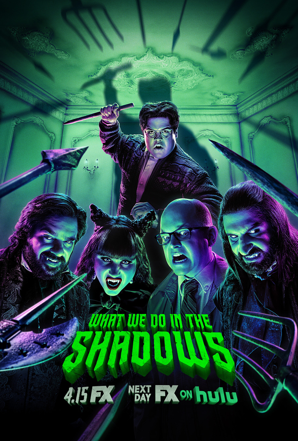 Poster What We Do In The Shadows Saison 2 Affiche 1 sur 15 AlloCiné