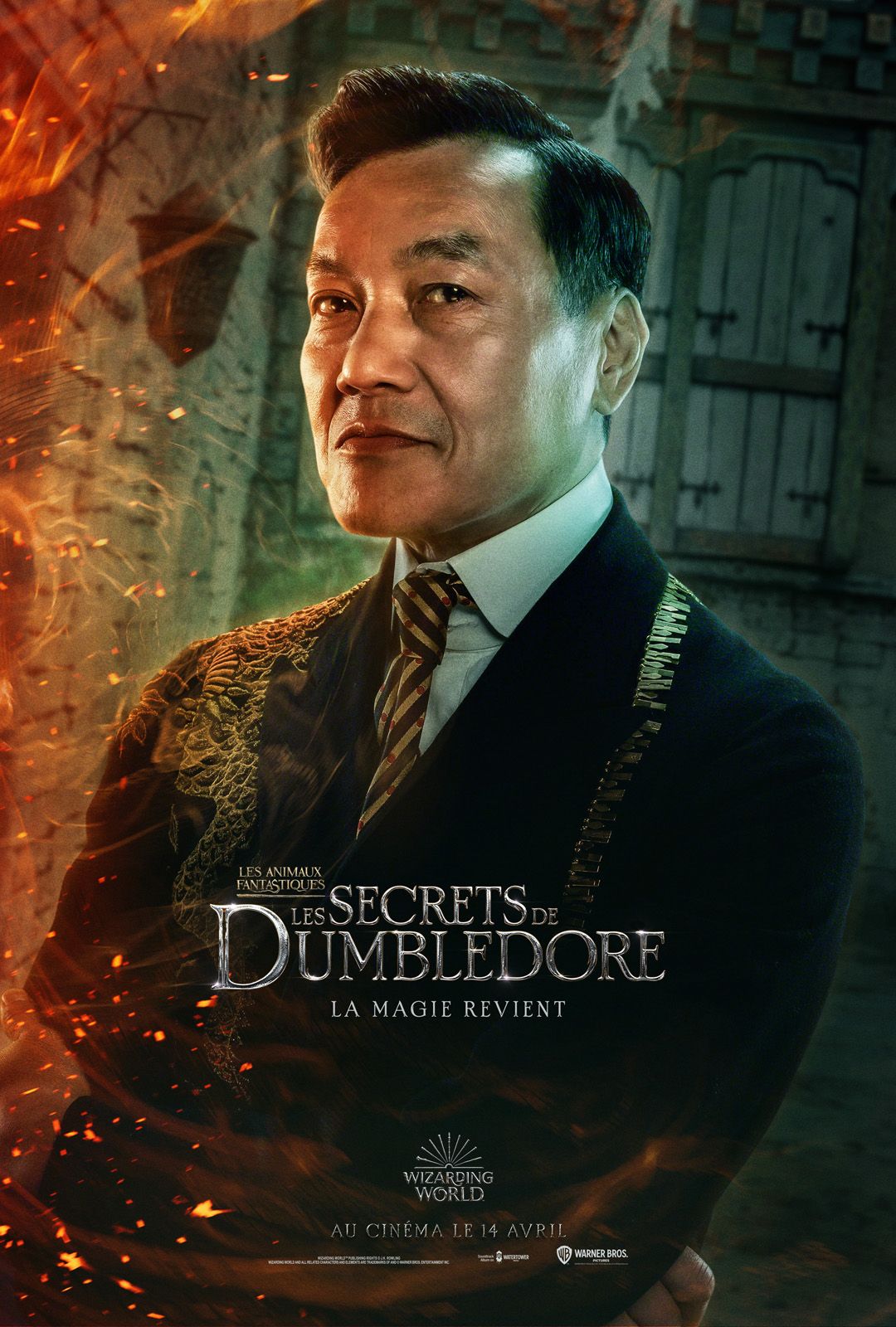 Affiche Du Film Les Animaux Fantastiques Les Secrets De Dumbledore