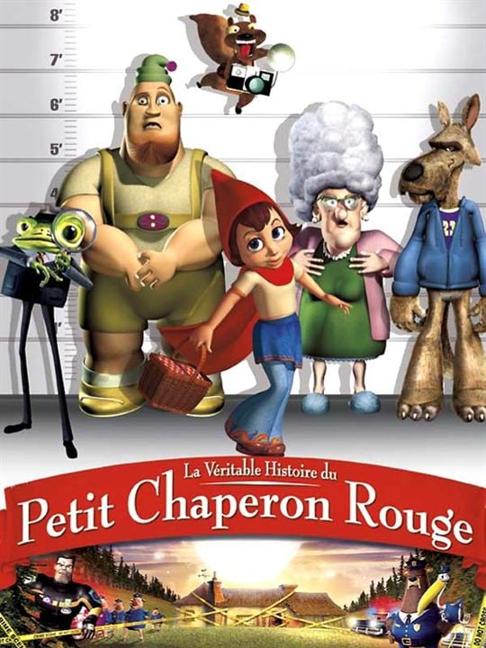 Affiche Du Film La V Ritable Histoire Du Petit Chaperon Rouge Affiche Sur Allocin