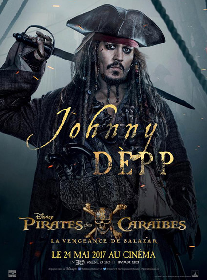 Pirates Des Caraïbes 5 Paul Mccartney Se Tape Aussi Laffiche Johnny Depp Est Le Capitaine 9369