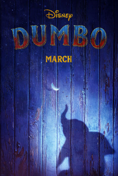 Dumbo de Tim Burton avec Colin Farrell, Danny DeVito, Eva Green...
