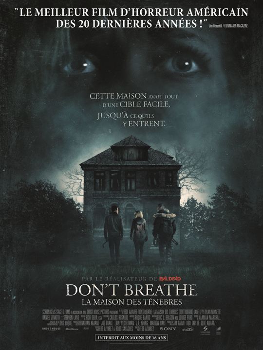 Don't breathe - La maison des ténèbres : Affiche