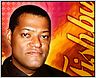 Laurence Fishburne en motard