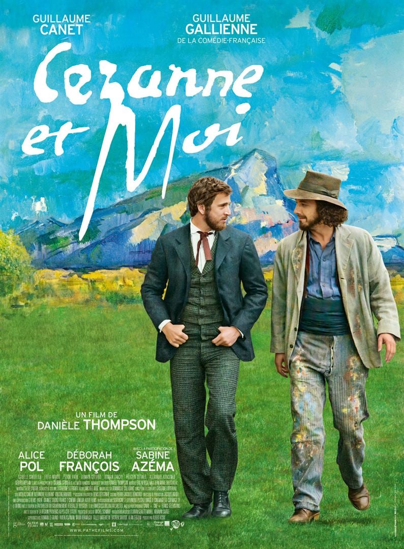 Cézanne et moi : Affiche