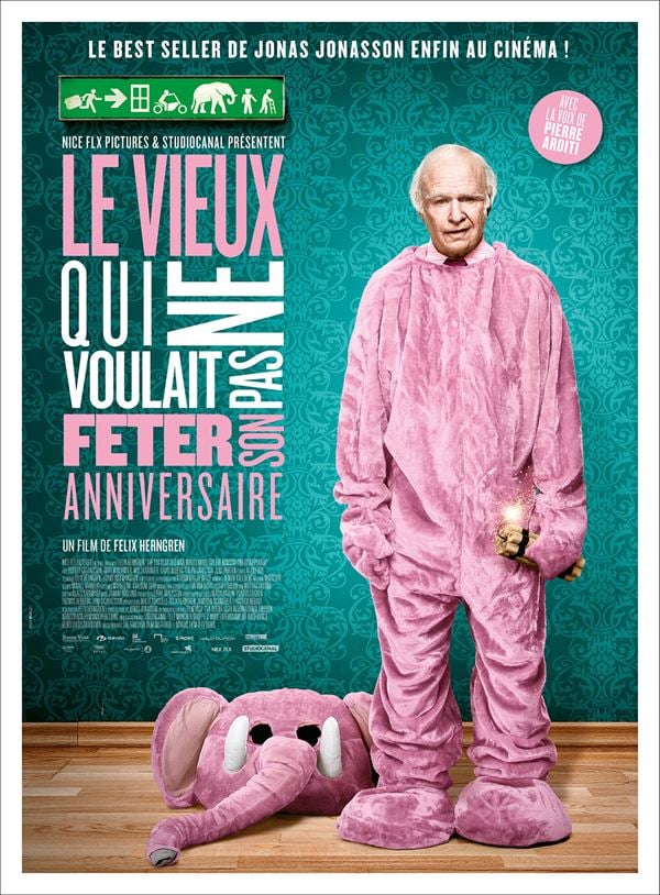 Le Vieux qui ne voulait pas fêter son anniversaire - Affiche