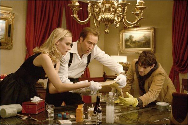 Benjamin Gates et le Trésor des Templiers : Photo Diane Kruger, Jon Turteltaub, Justin Bartha, Nicolas Cage