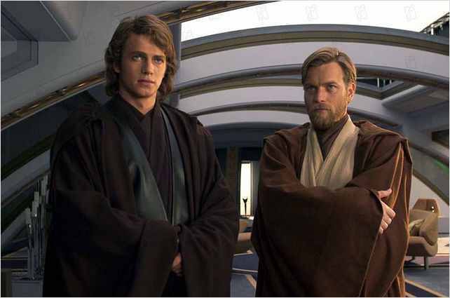 Star Wars : Episode III - La Revanche des Sith : photo Ewan McGregor, George Lucas, Hayden Christensen