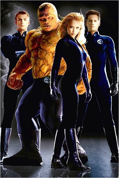 Les 4 Fantastiques : photo Chris Evans, Ioan Gruffudd, Jessica Alba, Michael Chiklis, Tim Story