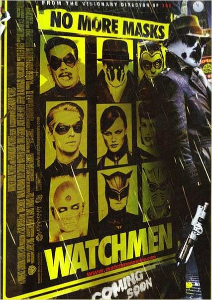 Watchmen - Les Gardiens : Affiche Alan Moore, Dave Gibbons, Zack Snyder