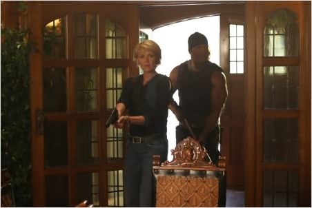 Stargate SG-1 : photo Amanda Tapping, Christopher Judge