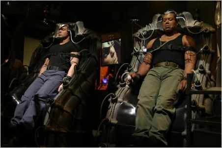 Stargate SG-1 : photo Christopher Judge, Michael Shanks