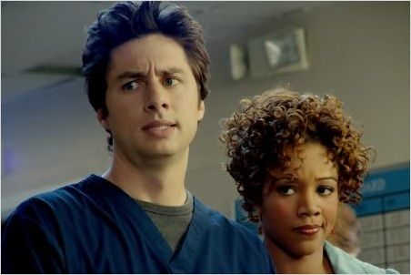 Scrubs : photo Chrystee Pharris, Zach Braff