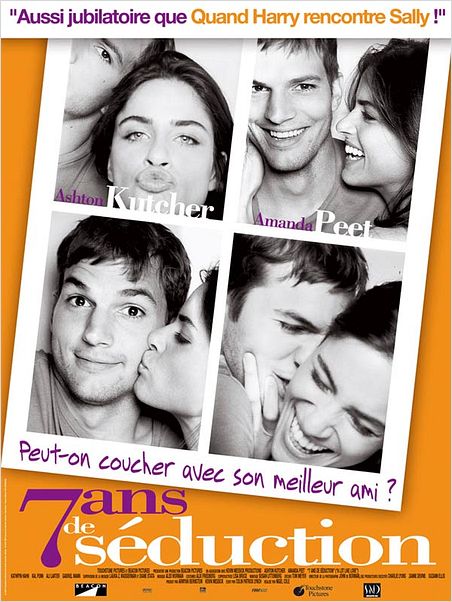 7 ans de séduction : affiche Amanda Peet, Ashton Kutcher, Nigel Cole