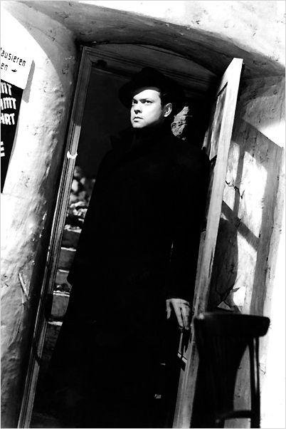 Le Troisième homme : Photo Carol Reed, Orson Welles