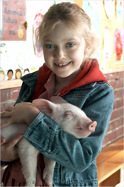 Photo de Dakota Fanning dans le film Le Petit monde de Charlotte