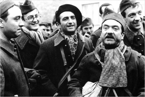 Le Caporal épinglé : photo Guy Lefranc, Jean Carmet, Jean Renoir