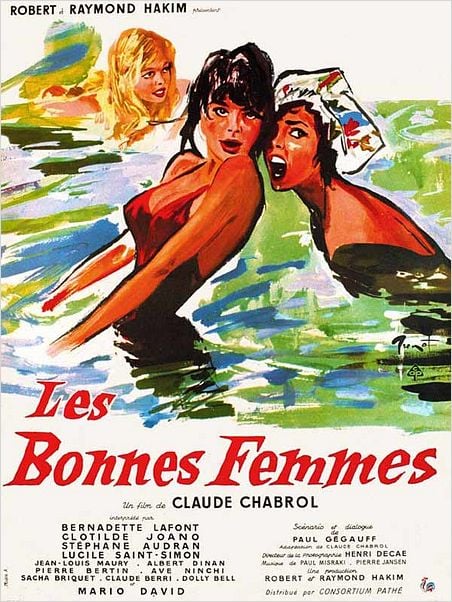 Les Bonnes femmes : affiche Claude Chabrol