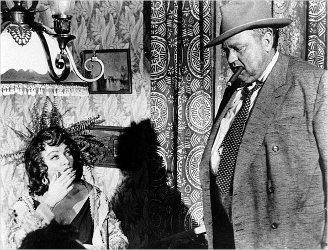 La Soif du mal : photo Orson Welles