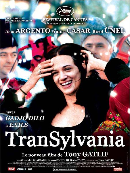 Transylvania : affiche Asia Argento, Tony Gatlif