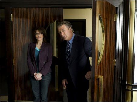 30 Rock : photo Alec Baldwin, Tina Fey
