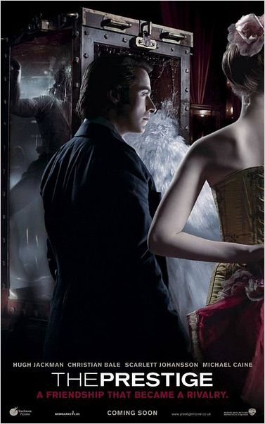 Le Prestige : Affiche Christopher Nolan, Hugh Jackman