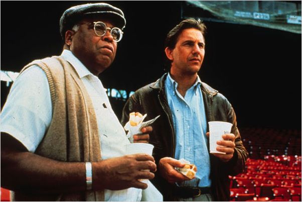 Jusqu'au bout du rêve : Photo James Earl Jones, Kevin Costner, Phil Alden Robinson