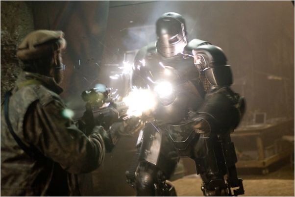 Iron Man : Photo Jon Favreau, Robert Downey Jr.