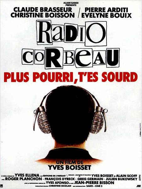 Radio corbeau : affiche