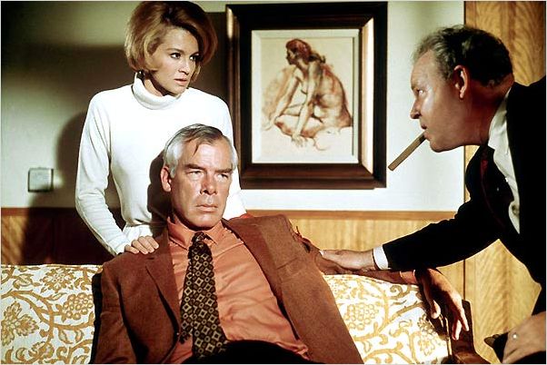Le Point de non retour : photo Angie Dickinson, John Boorman, Lee Marvin