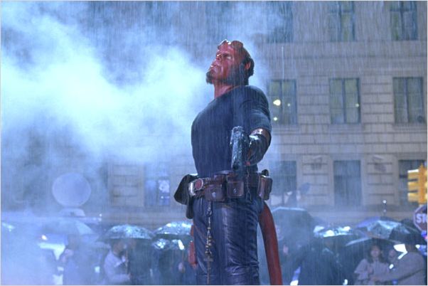 Hellboy II les légions d'or maudites : photo Guillermo del Toro, Ron Perlman