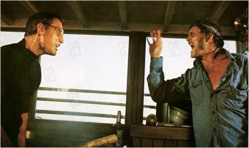 Les Dents de la Mer : Photo Robert Shaw, Roy Scheider, Steven Spielberg