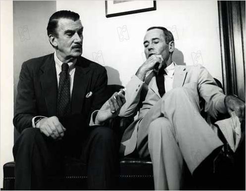 Tempête à Washington : photo Henry Fonda, Otto Preminger, Walter Pidgeon