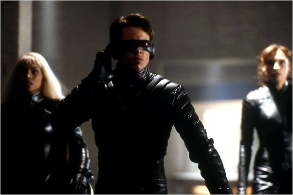 X-Men : photo Bryan Singer, Famke Janssen, Halle Berry, James Marsden