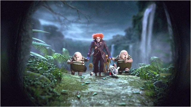 Alice au Pays des Merveilles : Photo Johnny Depp, Matt Lucas, Tim Burton