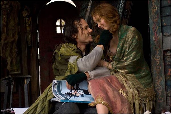 L'Imaginarium du Docteur Parnassus : photo Heath Ledger, Lily Cole, Terry Gilliam