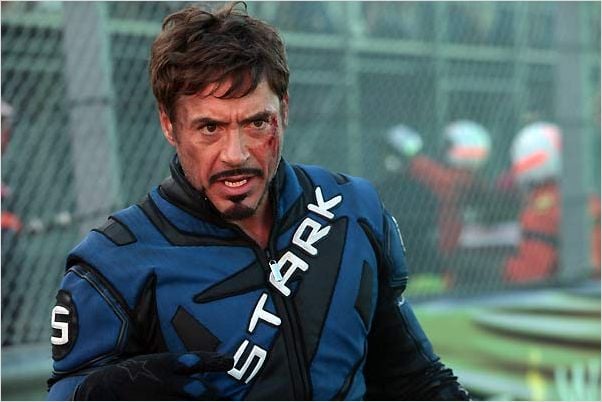 Iron Man 2 : Photo Jon Favreau, Robert Downey Jr.