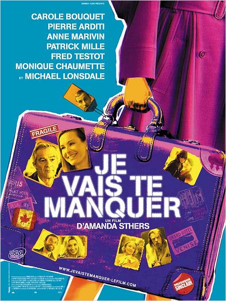 Je vais te manquer : affiche Amanda Sthers