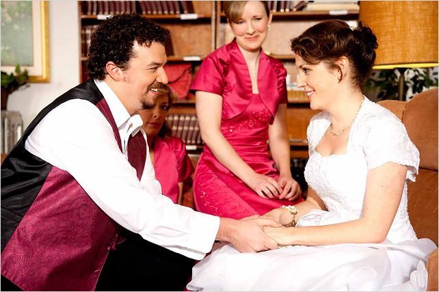 In the Air : photo Danny McBride, Jason Reitman, Melanie Lynskey