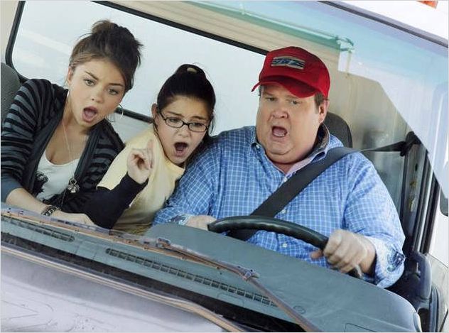 Photo Ariel Winter, Eric Stonestreet, Sarah Hyland