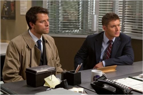 Supernatural : Photo Jensen Ackles, Misha Collins