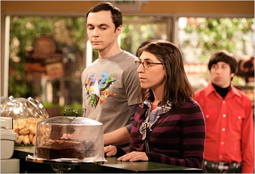 The Big Bang Theory : photo Jim Parsons, Mayim Bialik