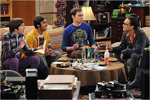 Photo Jim Parsons, Johnny Galecki, Kunal Nayyar, Simon Helberg