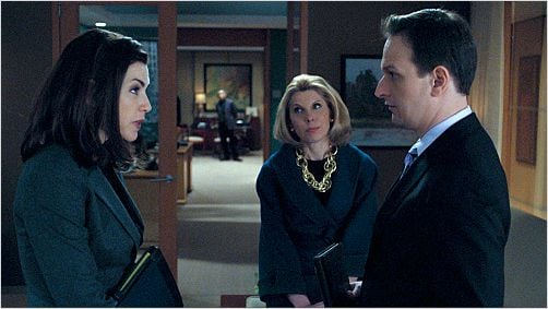 The Good Wife : photo Christine Baranski, Josh Charles, Julianna Margulies