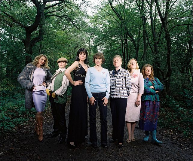 Les Flingueuses : photo Amelia Bullmore, Anna Chancellor, Cathryn Bradshaw, Emma Kennedy, Felicity Montagu